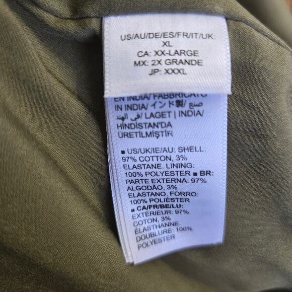 NWT The Drop Womens Military Elevated Staple Convertible Utility Trench Coat XL - Picture 9 of 12